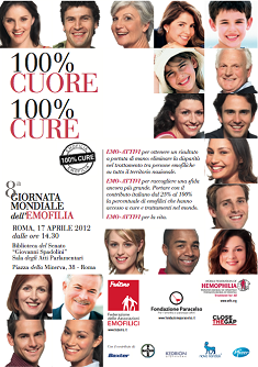 Emofilia, ottava giornata mondiale